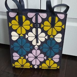 Kate Spade Floral Pattern Tote Bag - Multicolor